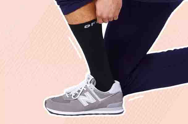 New balance compression socks hot sale