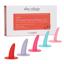 Load image into Gallery viewer, she-ology™ 5-piece Wearable Vaginal Dilator Set