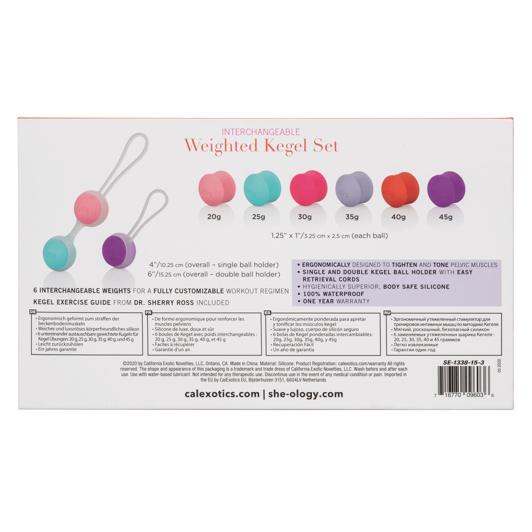 she-ology Interchangeable Kegel Set – she-ology Sexual Wellness Products