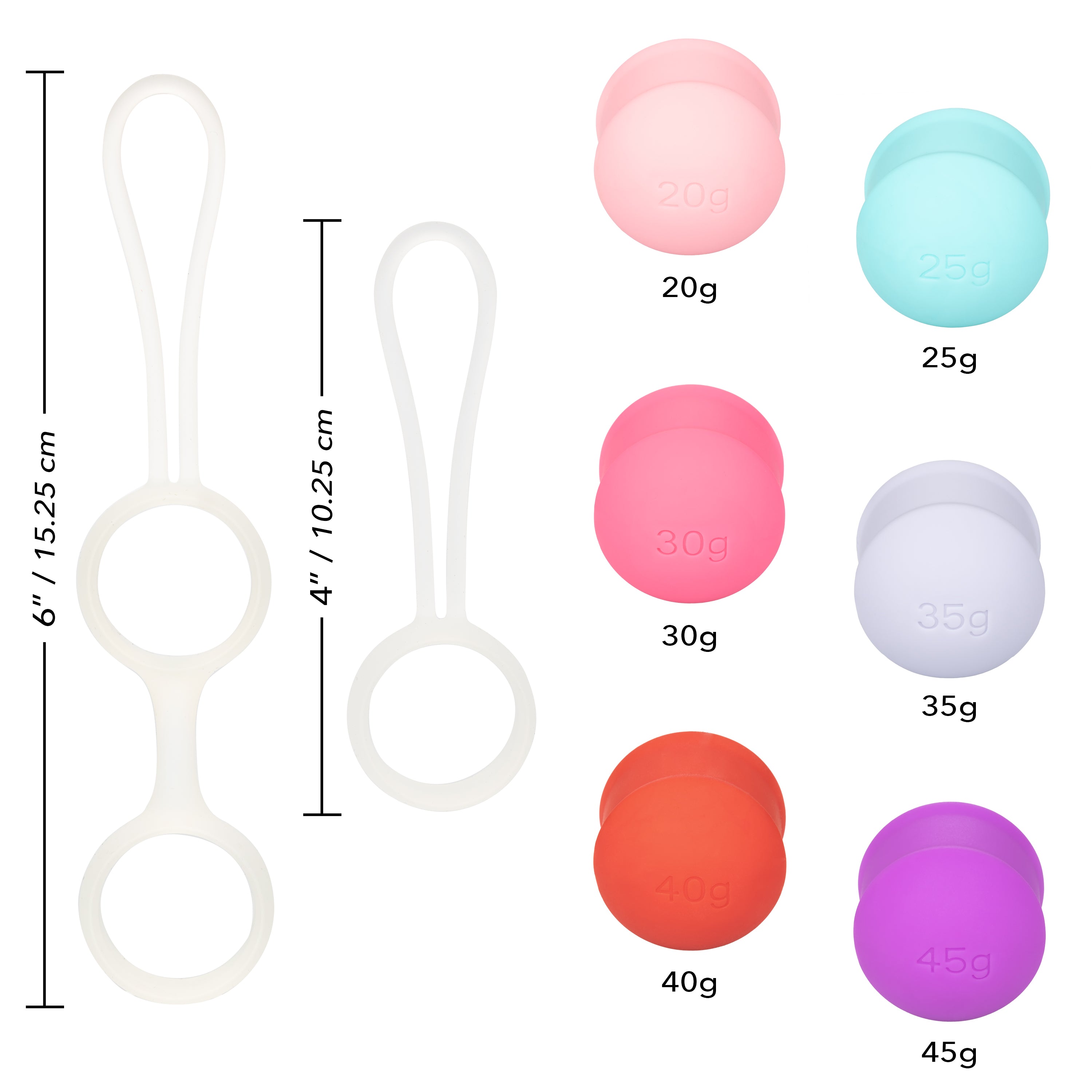 she-ology Interchangeable Kegel Set